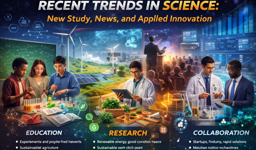 RECENT TRENDS IN SCIENCE