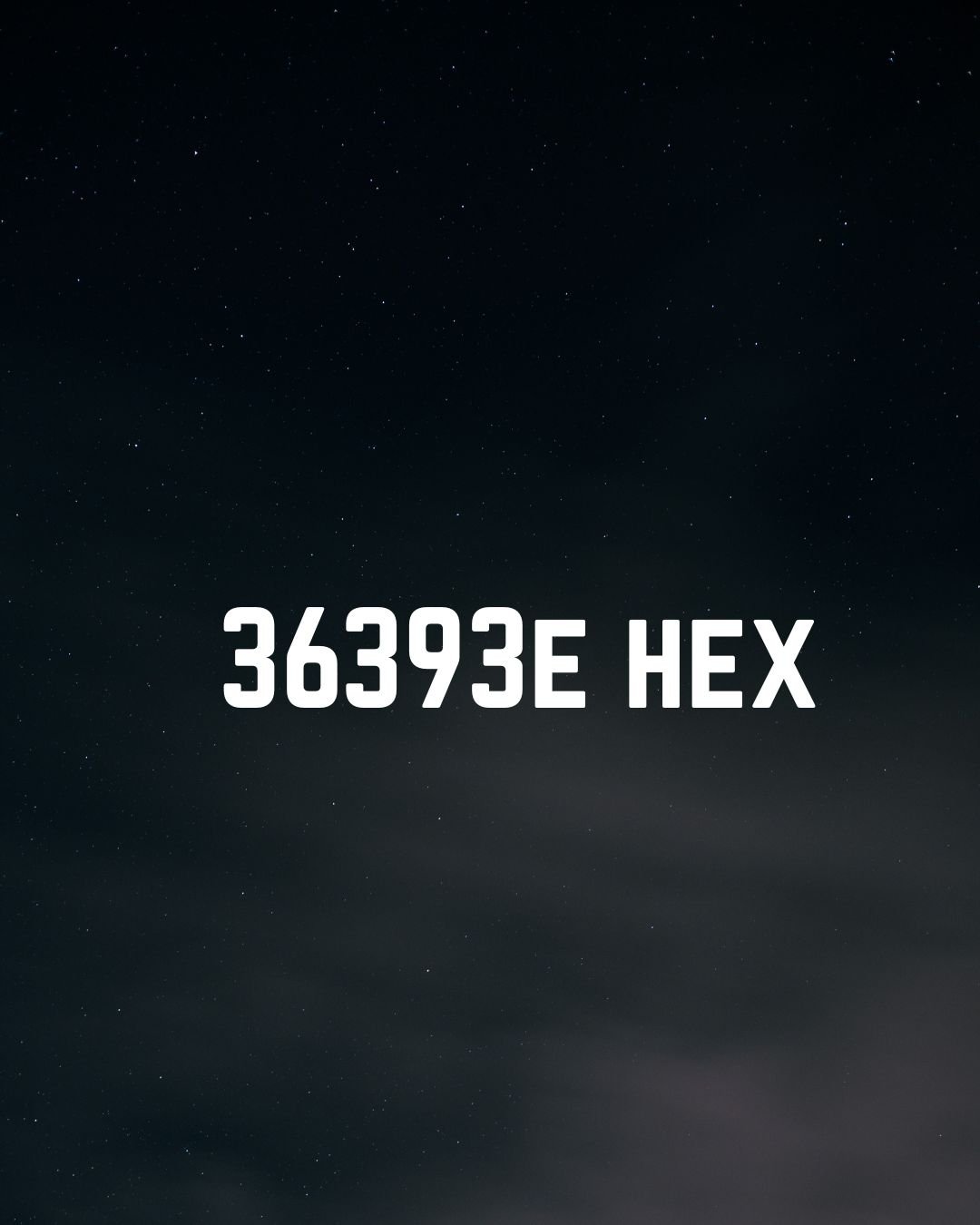 36393e hex