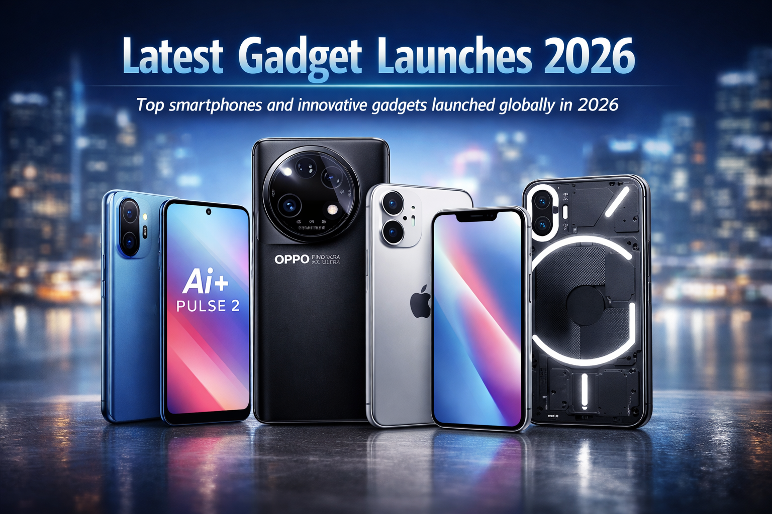 Latest Gadget Launches 2026