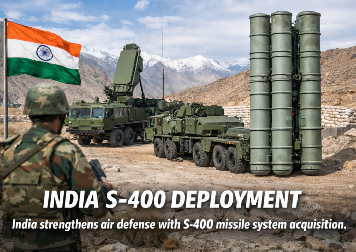India S-400 Deployment
