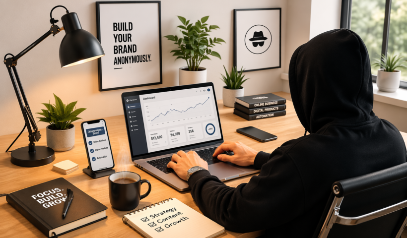 Faceless Brand Workspace