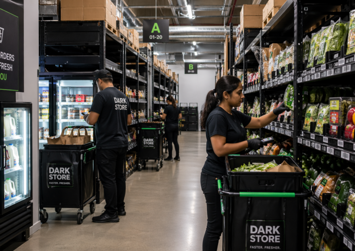 Dark Store Warehouse