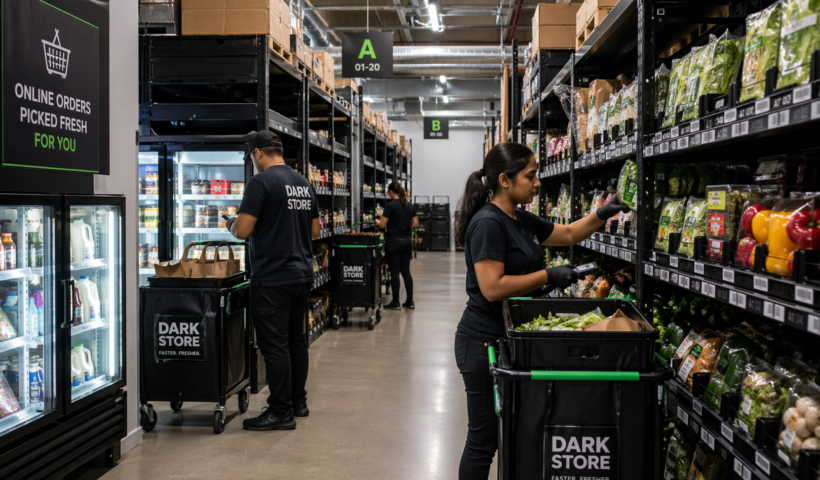 Dark Store Warehouse