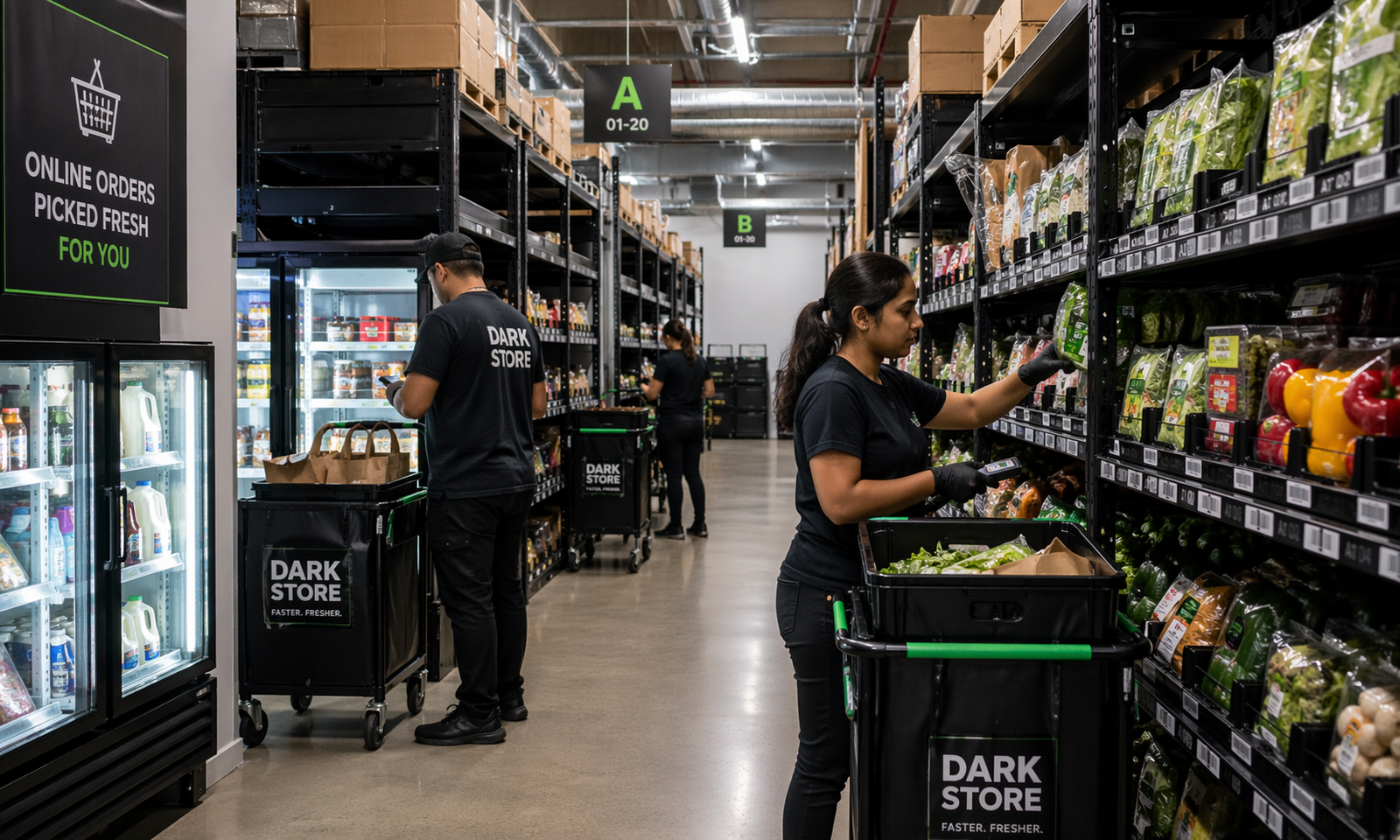 Dark Store Warehouse